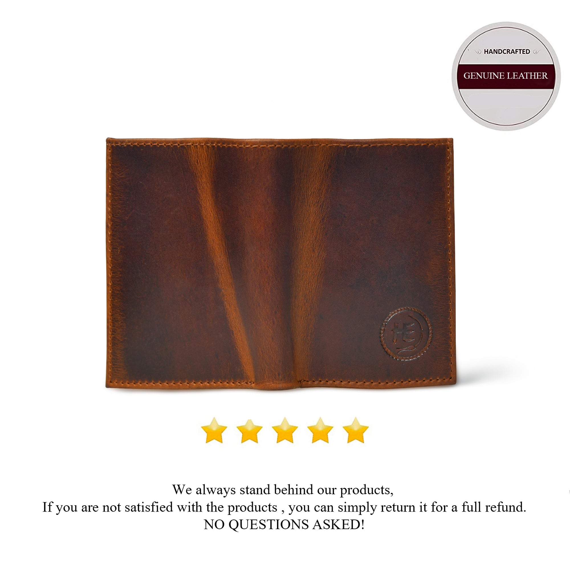 Ironwood Leather Wallet - Brown Colour